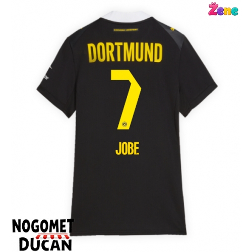 Borussia Dortmund Jobe Bellingham #7 Gostujuci Dres Ženska 2026-27 Kratak Rukav Borussia Dortmund Jobe Bellingham #7 Gostujuci Dres Ženska 2026-27 Kratak Rukav