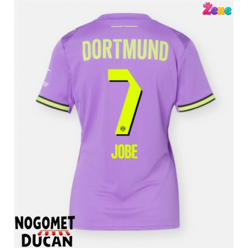 Borussia Dortmund Jobe Bellingham #7 Rezervni Dres Ženska 2026-27 Kratak Rukav Borussia Dortmund Jobe Bellingham #7 Rezervni Dres Ženska 2026-27 Kratak Rukav