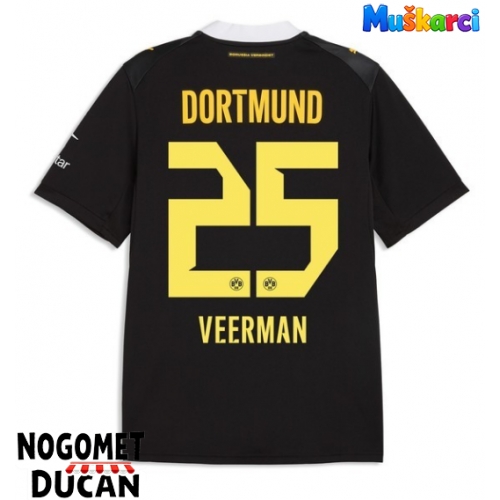 Borussia Dortmund Joey Veerman #25 Gostujuci Dres 2026-27 Kratak Rukav Borussia Dortmund Joey Veerman #25 Gostujuci Dres 2026-27 Kratak Rukav
