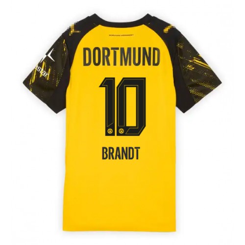 Borussia Dortmund Julian Brandt #10 Domaci Dres Ženska 2025-26 Kratak Rukav Borussia Dortmund Julian Brandt #10 Domaci Dres Ženska 2025-26 Kratak Rukav