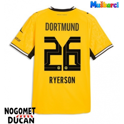 Borussia Dortmund Julian Ryerson #26 Domaci Dres 2026-27 Kratak Rukav Borussia Dortmund Julian Ryerson #26 Domaci Dres 2026-27 Kratak Rukav