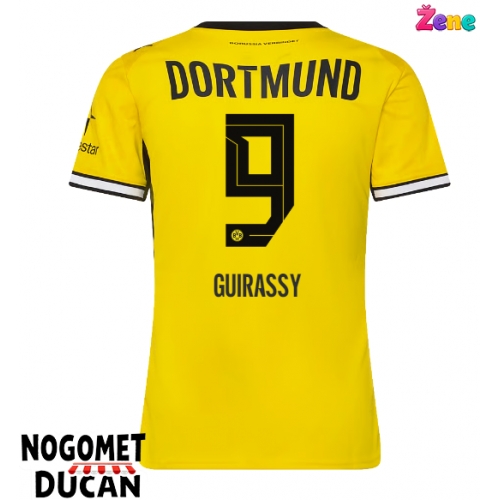 Borussia Dortmund Serhou Guirassy #9 Domaci Dres Ženska 2026-27 Kratak Rukav Borussia Dortmund Serhou Guirassy #9 Domaci Dres Ženska 2026-27 Kratak Rukav