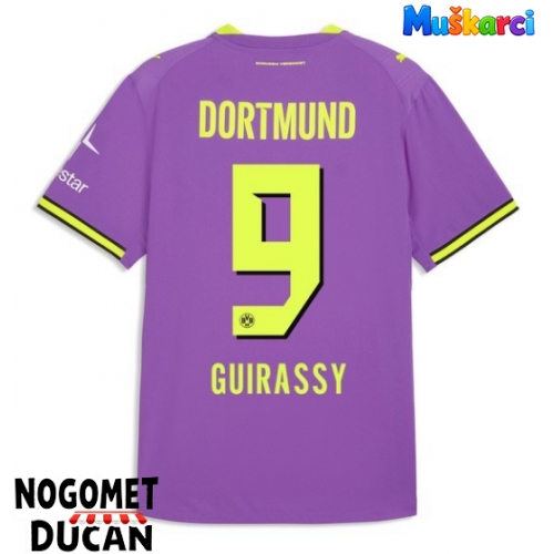 Borussia Dortmund Serhou Guirassy #9 Rezervni Dres 2026-27 Kratak Rukav Borussia Dortmund Serhou Guirassy #9 Rezervni Dres 2026-27 Kratak Rukav