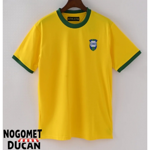 Brazil 1970 Retro Domaci Dres Kratak Rukav Brazil 1970 Retro Domaci Dres Kratak Rukav