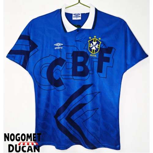 Brazil 1992 Retro Gostujuci Dres Kratak Rukav Brazil 1992 Retro Gostujuci Dres Kratak Rukav