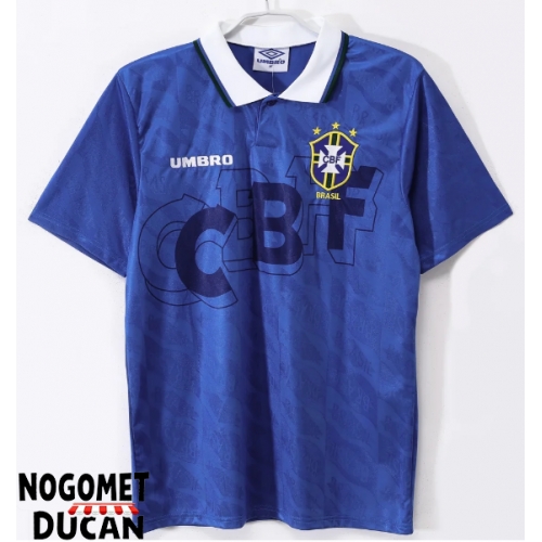 Brazil 1993-1994 Retro Gostujuci Dres Kratak Rukav Brazil 1993-1994 Retro Gostujuci Dres Kratak Rukav