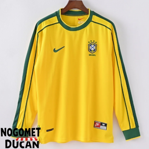 Brazil 1998 Retro Domaci Dres Dugi Rukav Brazil 1998 Retro Domaci Dres Dugi Rukav