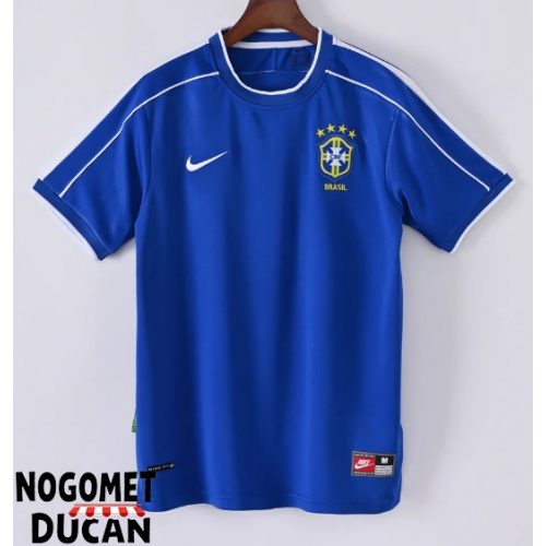 Brazil 1998 Retro Gostujuci Dres Kratak Rukav Brazil 1998 Retro Gostujuci Dres Kratak Rukav