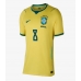 Brazil Bruno Guimaraes #8 Domaci Dres Ženska SP 2026 Kratak Rukav Brazil Bruno Guimaraes #8 Domaci Dres Ženska SP 2026 Kratak Rukav