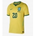 Brazil Lucas Paqueta #20 Domaci Dres SP 2026 Kratak Rukav Brazil Lucas Paqueta #20 Domaci Dres SP 2026 Kratak Rukav