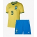 Brazil Matheus Cunha #9 Domaci Dres za djecu SP 2026 Kratak Rukav (+ Kratke hlače)