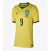 Brazil Matheus Cunha #9 Domaci Dres Ženska SP 2026 Kratak Rukav Brazil Matheus Cunha #9 Domaci Dres Ženska SP 2026 Kratak Rukav
