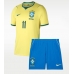 Brazil Raphinha Belloli #11 Domaci Dres za djecu SP 2026 Kratak Rukav (+ Kratke hlače)