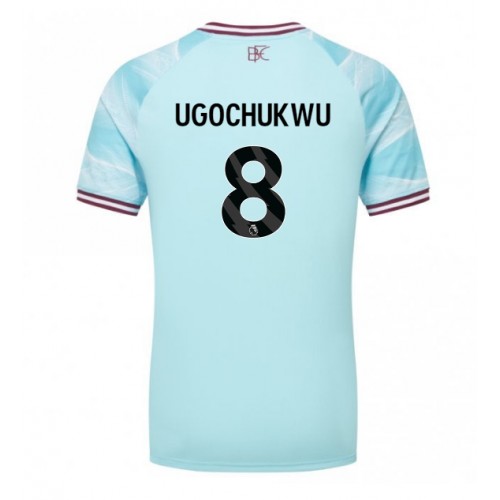 Burnley Lesley Ugochukwu #8 Gostujuci Dres 2025-26 Kratak Rukav Burnley Lesley Ugochukwu #8 Gostujuci Dres 2025-26 Kratak Rukav