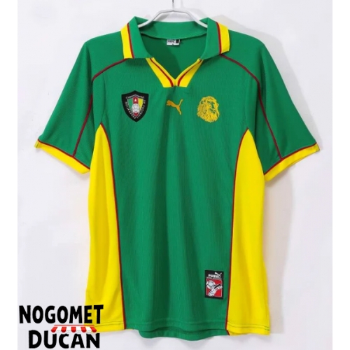 Cameroun 1998-1999 Retro Domaci Dres Kratak Rukav Cameroun 1998-1999 Retro Domaci Dres Kratak Rukav