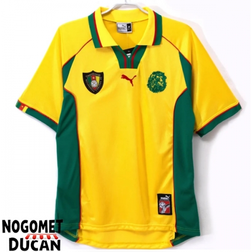 Cameroun 1998-1999 Retro Gostujuci Dres Kratak Rukav Cameroun 1998-1999 Retro Gostujuci Dres Kratak Rukav