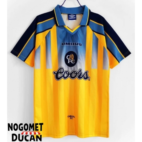 Chelsea 1996-1997 Retro Gostujuci Dres Kratak Rukav Chelsea 1996-1997 Retro Gostujuci Dres Kratak Rukav
