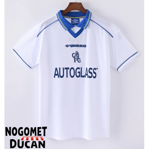 Chelsea 1998-2000 Retro Gostujuci Dres Kratak Rukav Chelsea 1998-2000 Retro Gostujuci Dres Kratak Rukav