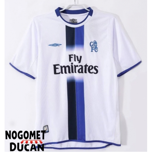 Chelsea 2003-2005 Retro Gostujuci Dres Kratak Rukav Chelsea 2003-2005 Retro Gostujuci Dres Kratak Rukav