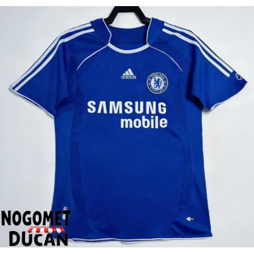 Chelsea 2006-2008 Retro Domaci Dres Kratak Rukav Chelsea 2006-2008 Retro Domaci Dres Kratak Rukav