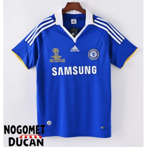 Chelsea 2008-2009 Retro Domaci Dres Kratak Rukav Chelsea 2008-2009 Retro Domaci Dres Kratak Rukav