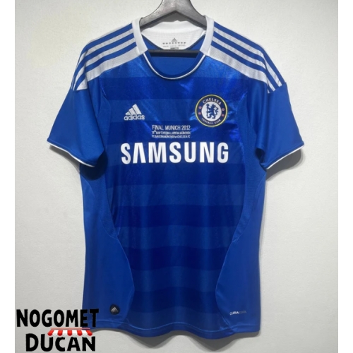 Chelsea 2011-2012 Champions League Retro Domaci Dres Kratak Rukav Chelsea 2011-2012 Champions League Retro Domaci Dres Kratak Rukav