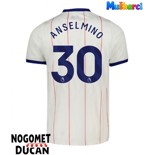 Chelsea Aaron Anselmino #30 Rezervni Dres 2026-27 Kratak Rukav Chelsea Aaron Anselmino #30 Rezervni Dres 2026-27 Kratak Rukav