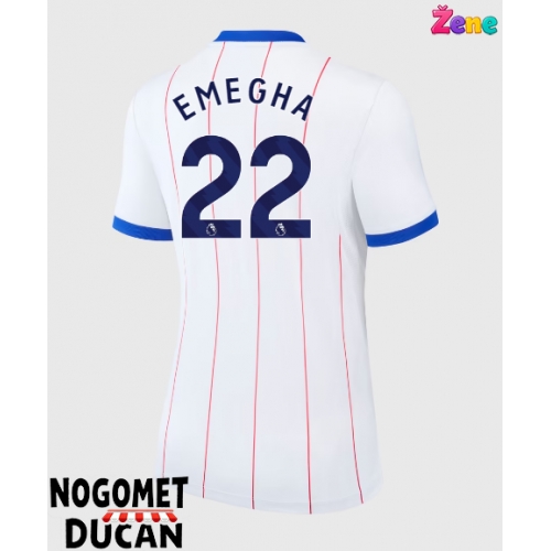 Chelsea Emmanuel Emegha #22 Rezervni Dres Ženska 2026-27 Kratak Rukav Chelsea Emmanuel Emegha #22 Rezervni Dres Ženska 2026-27 Kratak Rukav
