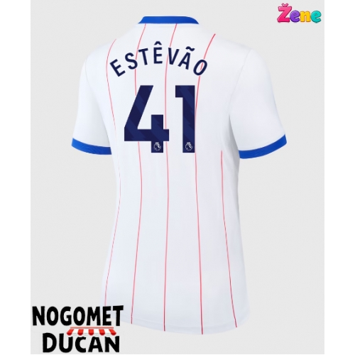 Chelsea Estevao Willian #41 Rezervni Dres Ženska 2026-27 Kratak Rukav Chelsea Estevao Willian #41 Rezervni Dres Ženska 2026-27 Kratak Rukav