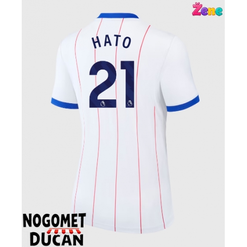 Chelsea Jorrel Hato #21 Rezervni Dres Ženska 2026-27 Kratak Rukav Chelsea Jorrel Hato #21 Rezervni Dres Ženska 2026-27 Kratak Rukav