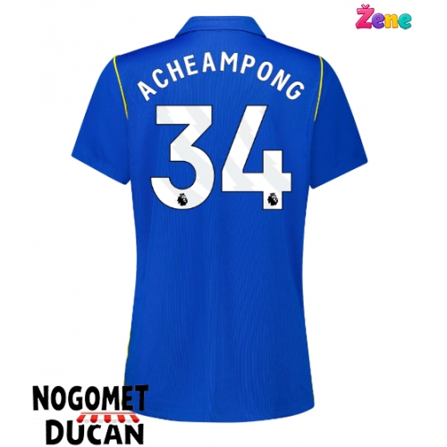 Chelsea Josh Acheampong #34 Domaci Dres Ženska 2026-27 Kratak Rukav Chelsea Josh Acheampong #34 Domaci Dres Ženska 2026-27 Kratak Rukav