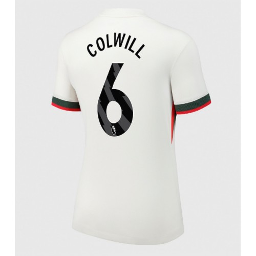 Chelsea Levi Colwill #6 Gostujuci Dres Ženska 2025-26 Kratak Rukav Chelsea Levi Colwill #6 Gostujuci Dres Ženska 2025-26 Kratak Rukav