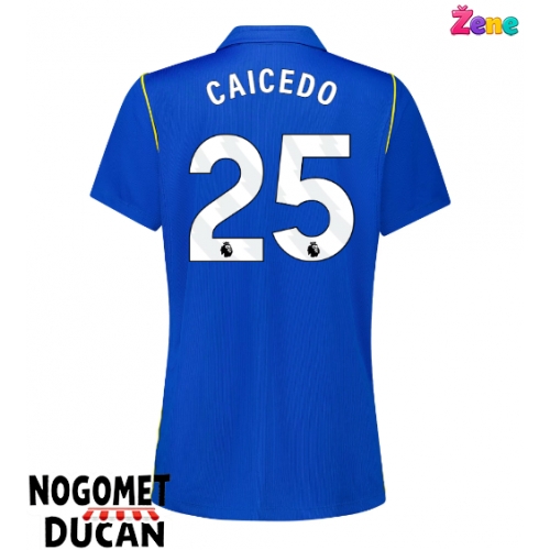 Chelsea Moises Caicedo #25 Domaci Dres Ženska 2026-27 Kratak Rukav Chelsea Moises Caicedo #25 Domaci Dres Ženska 2026-27 Kratak Rukav