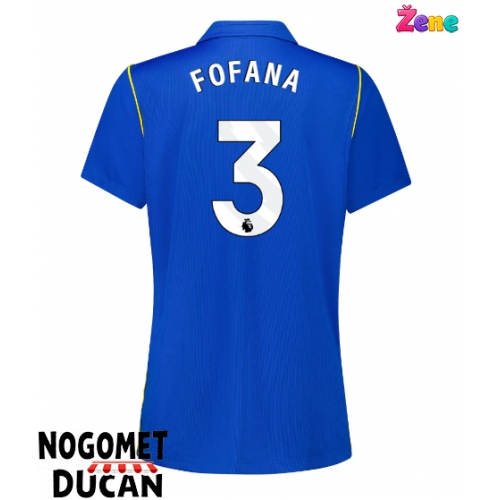 Chelsea Wesley Fofana #3 Domaci Dres Ženska 2026-27 Kratak Rukav Chelsea Wesley Fofana #3 Domaci Dres Ženska 2026-27 Kratak Rukav
