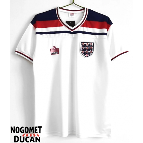 Engleska 1982 Retro Domaci Dres Kratak Rukav Engleska 1982 Retro Domaci Dres Kratak Rukav