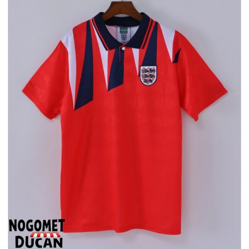 Engleska 1992 Retro Gostujuci Dres Kratak Rukav Engleska 1992 Retro Gostujuci Dres Kratak Rukav