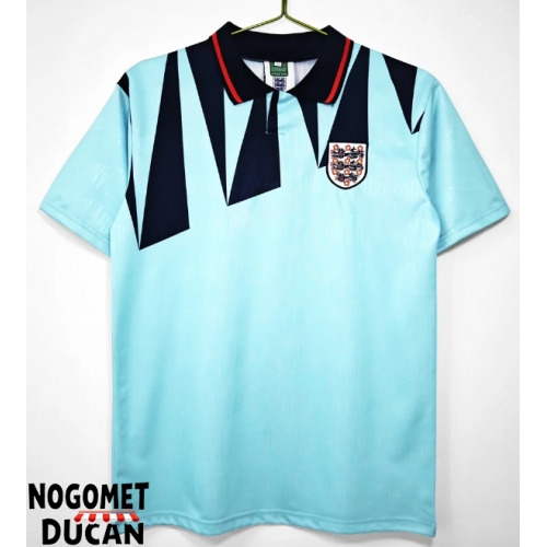 Engleska 1992 Retro Rezervni Dres Kratak Rukav Engleska 1992 Retro Rezervni Dres Kratak Rukav