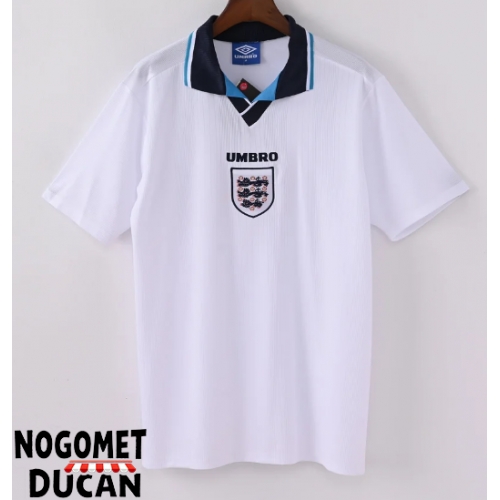 Engleska 1996 Retro Domaci Dres Kratak Rukav Engleska 1996 Retro Domaci Dres Kratak Rukav