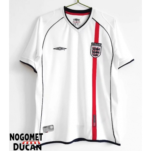 Engleska 2002 Retro Domaci Dres Kratak Rukav Engleska 2002 Retro Domaci Dres Kratak Rukav