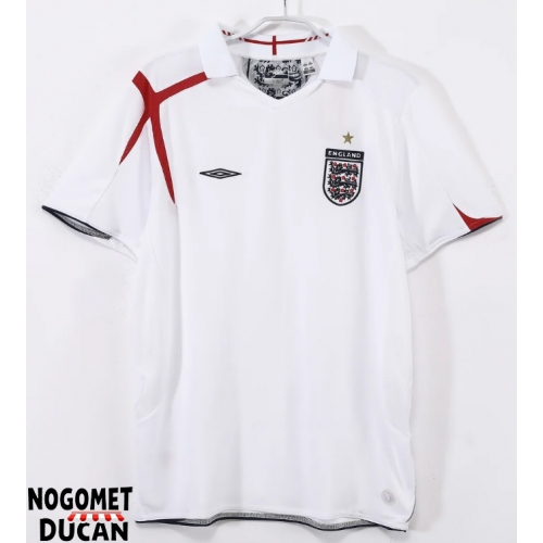 Engleska 2006 Retro Domaci Dres Kratak Rukav Engleska 2006 Retro Domaci Dres Kratak Rukav