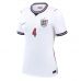 Engleska Declan Rice #4 Domaci Dres Ženska SP 2026 Kratak Rukav Engleska Declan Rice #4 Domaci Dres Ženska SP 2026 Kratak Rukav