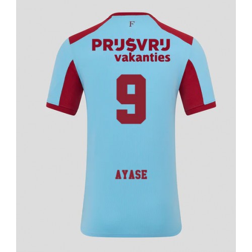 Feyenoord Ayase Ueda #9 Rezervni Dres 2025-26 Kratak Rukav Feyenoord Ayase Ueda #9 Rezervni Dres 2025-26 Kratak Rukav