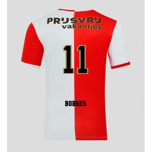 Feyenoord Goncalo Borges #11 Domaci Dres 2025-26 Kratak Rukav Feyenoord Goncalo Borges #11 Domaci Dres 2025-26 Kratak Rukav