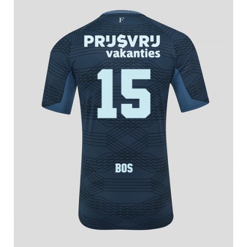Feyenoord Jordan Bos #15 Gostujuci Dres 2025-26 Kratak Rukav Feyenoord Jordan Bos #15 Gostujuci Dres 2025-26 Kratak Rukav