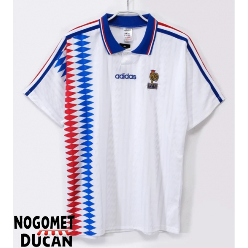 Francuska 1994 Retro Gostujuci Dres Kratak Rukav Francuska 1994 Retro Gostujuci Dres Kratak Rukav