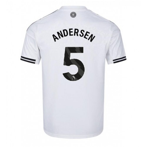 Fulham Joachim Andersen #5 Domaci Dres 2025-26 Kratak Rukav Fulham Joachim Andersen #5 Domaci Dres 2025-26 Kratak Rukav