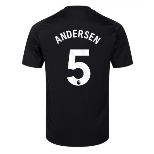 Fulham Joachim Andersen #5 Rezervni Dres 2025-26 Kratak Rukav Fulham Joachim Andersen #5 Rezervni Dres 2025-26 Kratak Rukav