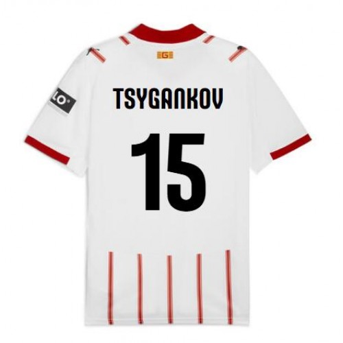 Girona Viktor Tsyhankov #15 Domaci Dres 2025-26 Kratak Rukav Girona Viktor Tsyhankov #15 Domaci Dres 2025-26 Kratak Rukav