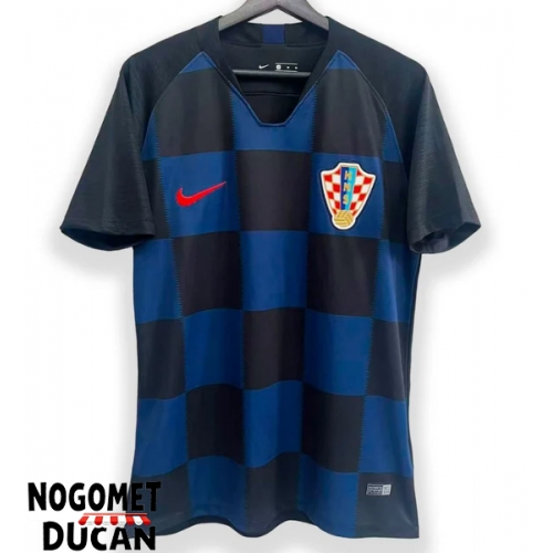 Hrvatska 2018 Retro Gostujuci Dres Kratak Rukav Hrvatska 2018 Retro Gostujuci Dres Kratak Rukav