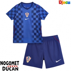 Hrvatska Gostujuci Dres za djecu SP 2026 Kratak Rukav (+ Kratke hlače)